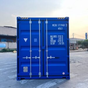 conteneur 20 pieds bleu