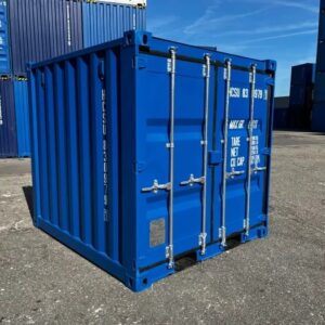 container de stockage 8 pieds – bleu